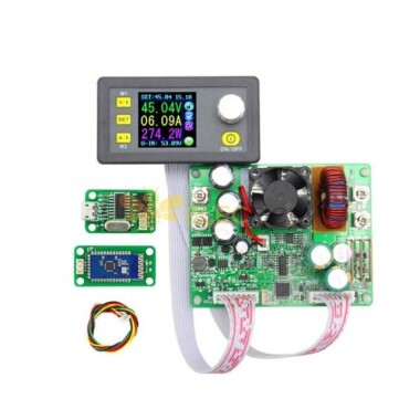 RD DPS5015 communication Constant Voltage Current DC Step-Down Power Supply Module Buck Voltage Converter LCD Voltmeter 50V 15A With USB Communication Board + BlueTooth Board - 1