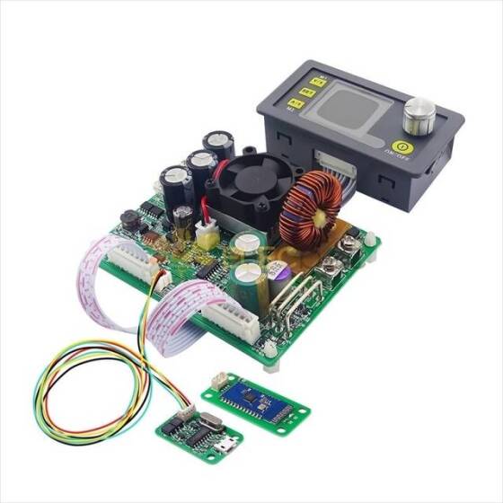 RD DPS5015 communication Constant Voltage Current DC Step-Down Power Supply Module Buck Voltage Converter LCD Voltmeter 50V 15A With USB Communication Board + BlueTooth Board - 2