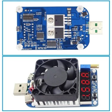 RD HD25 Trigger QC2.0 QC3-0 Electronic USB Load ResisTor Discharge Battery Test Adjustable Current Voltage 4A 25W - 4