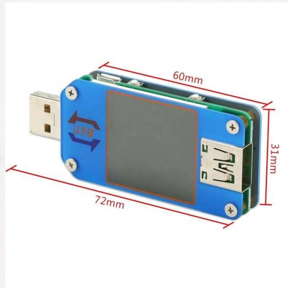 RD UM25 For APP USB 2.0 Type-C LCD Voltmeter Ammeter Voltage Current Meter Battery Charge USB Tester Without Communication Version - 5