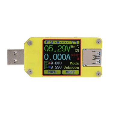 RD UM34 For APP USB 3-0 Type-C DC Voltmeter Ammeter Voltage Current Meter Battery Charge Measure Cable Resistance Tester Without Communication Version - 1