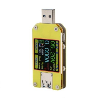RD UM34 For APP USB 3-0 Type-C DC Voltmeter Ammeter Voltage Current Meter Battery Charge Measure Cable Resistance Tester Without Communication Version - 2