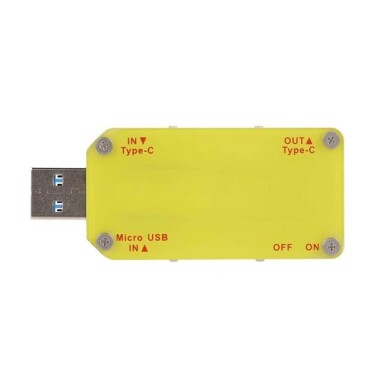 RD UM34 For APP USB 3-0 Type-C DC Voltmeter Ammeter Voltage Current Meter Battery Charge Measure Cable Resistance Tester Without Communication Version - 6