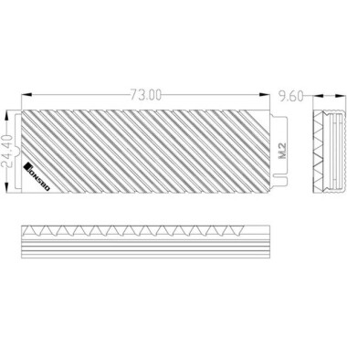 Red Jonsbo M-2-3 Solid State RadiaTor - 4
