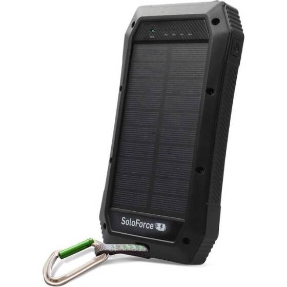 Red Removable Solar Energy Charger Quick Charge 2000MA - 1