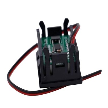 Red Two-Wire 0-56 Inch DC5V-120V DC Digital Display Voltmeter For Car Bicycle Motorcycle - 4