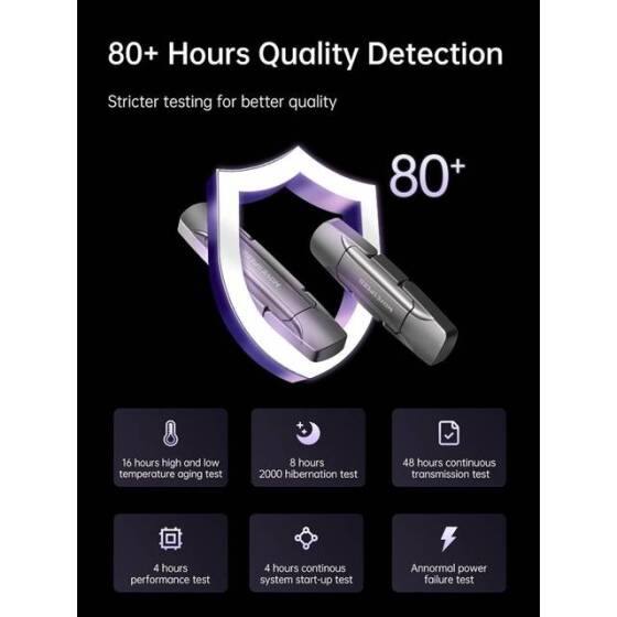 Robot Cube Gray U309 High-Speed Solid State U Disk USB3.2 512GB - 5