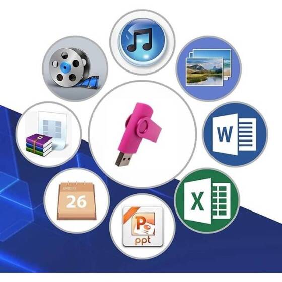 Robot Cube Pink U102 Bidding U Disk USB2.0 2GB - 3