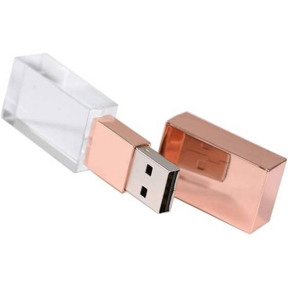 Robot Cube Rose Gold U303 Zodiac Ox U Disk USB3.2 16GB - 5