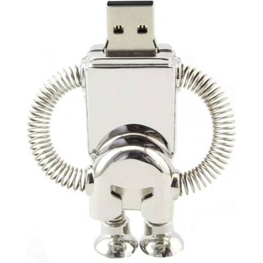Robot Cube Silver U302 High-Speed Waterproof U Disk USB3.0 32GB - 5
