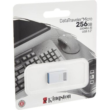 Robot Cube U402 Silver USB3.2 Gen1+Micro U Disk 256GB - 2