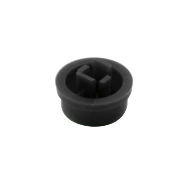 Round Cap For Square Tactile Switch For 12x12x7.3mm Square Switch Black Color - 4