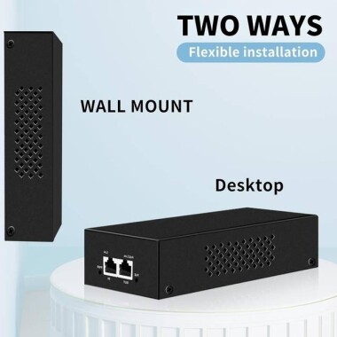 SDAPO PSE90G 90W Gigabit PoE Injector US Plug - 5