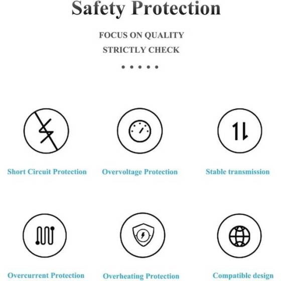 SDAPO USB0502 Mirco USB 100M PoE Splitter 48V To 5V 2.4A - 3