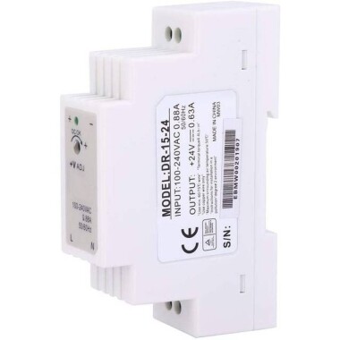 Silver Waterproof Power Supply 15W 24V 0.63A - 2