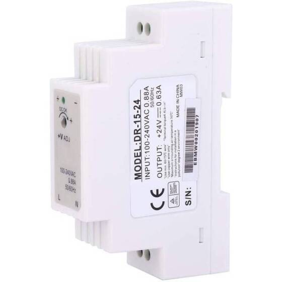 Silver Waterproof Power Supply 15W 24V 0.63A - 2