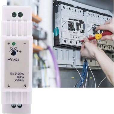 Silver Waterproof Power Supply 15W 24V 0.63A - 5