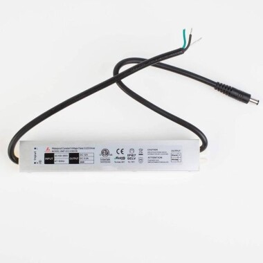 Silver Waterproof Power Supply 36W 12V 3A - 3