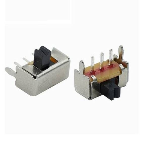SK-12D07 2-Position 3-Pin Slide Switch - 90 Degrees - 1