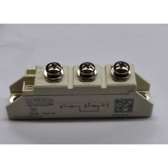 SKKD100/16 100A 1600V Diode Module - 1