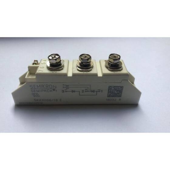 SKKH106/16E 106A 1600V Thyristor/Diode Module - 1
