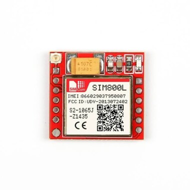 Smallest Sim800L GPRS GSM Module Micro Sim Card Core Board Quad-band TTL Serial Port - 3