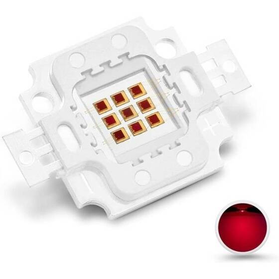 SMD 10W High Power LED Bulb 730nm Infrared - 1