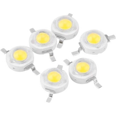 SMD 1W High Power LED Bulb White - 1