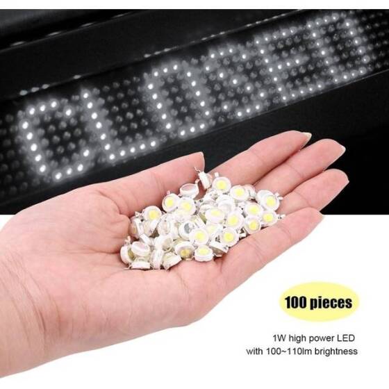 SMD 1W High Power LED Bulb White - 2