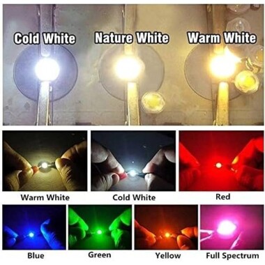 SMD 1W High Power LED Bulb Yellow - 5