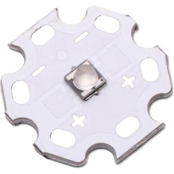 SMD 3W High Power LED Bulb 395-400nm Purple - 1