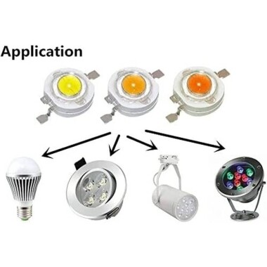 SMD 5W High Power LED Bulb Cold White - 4