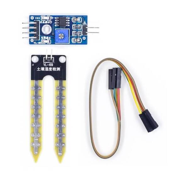 Soil Moisture Detection Humidity Sensor Module (5 Pin Dupond wire) - 3