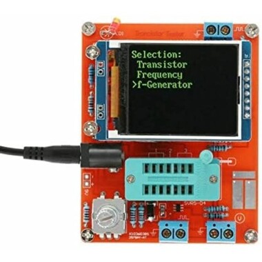Soldered GM328 Transistor Tester DIY Kit - Red Board - 1