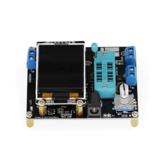 Soldered GM328A Transistor Tester DIY Kit - Black English Version AssembLed - 2