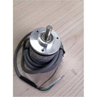 Solid Shaft D6mm DC5-24V 360 Pulses PNP Incremental Photoelectric Rotary Encoder - 3
