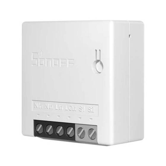 Sonoff MINI R2 DIY Smart Switch Wifi Dual Controller Timer Supports Alexa Voice Size: 4.8x4.6x3cm - 5