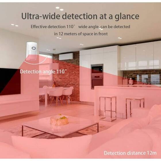 Sonoff PIR2 433mhz Human Infrared Sensor For Sonoff RF Bridge - Without Battery Size: 10.5x5.8x4.3cm - 6