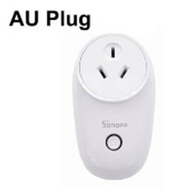 Sonoff S26 Wifi Smart Timing Remote Switch Tmall Wizard Voice Intelligent Socket AU Plug Size: 10.2 x 7.5 x 5.8cm - 1