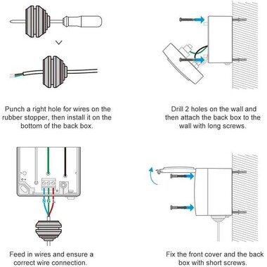 Sonoff S55TPE-FR Wi-Fi Smart Waterproof Socket Outdoor Use For Smart Home System FR Plug - 5