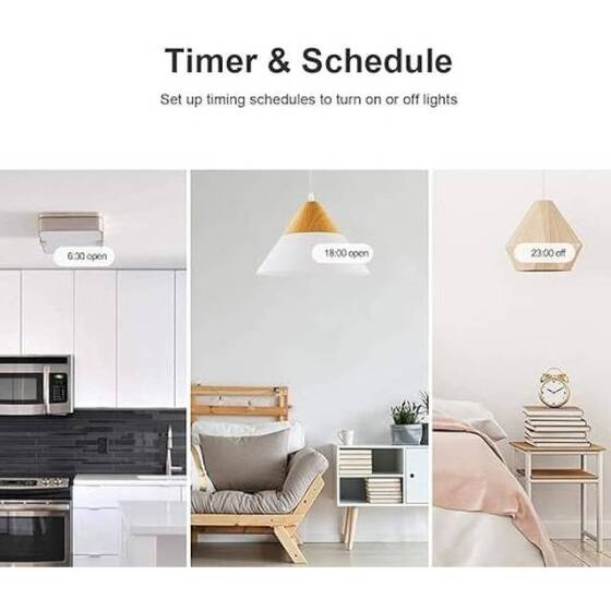 SONOFF T0US2C-TX Wifi Touch Wireless Switch Smart Home - 8