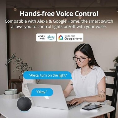 SONOFF T2UK2C-TX Wifi Touch Wireless Switch Smart Home - 4