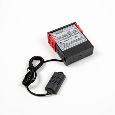 STC-3028 AC110-220V Dual Display Dual Temperature Adjustable Temperature Controller With 1M Cable - 2