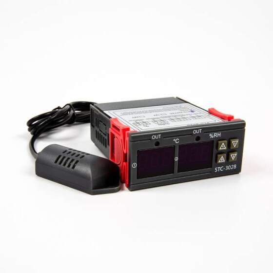 STC-3028 AC110-220V Dual Display Dual Temperature Adjustable Temperature Controller With 1M Cable - 6