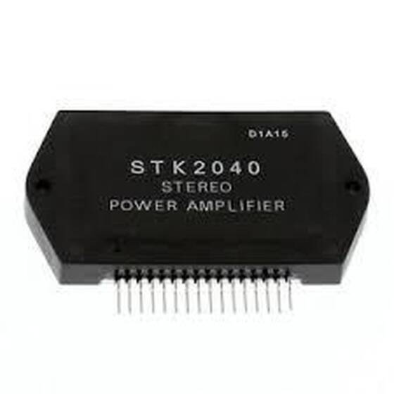 STK2040 Stereo Power Amplifier Integrated Circuit IC Part - 1