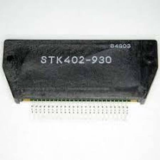 STK402-930 Audio Power Amplifier Integrated Circuit IC Part - 1