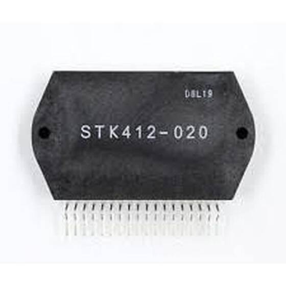 STK412-020 Audio Power Amplifier Integrated Circuit IC Part - 1