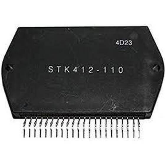 STK412-110 Audio Power Amplifier Integrated Circuit IC Part - 1