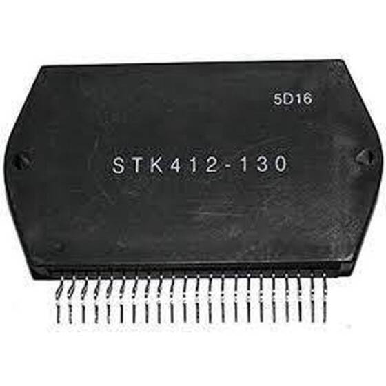 STK412-130 Audio Power Amplifier Integrated Circuit IC Part - 1