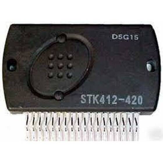 STK412-420 Audio Power Amplifier Integrated Circuit IC Part - 1